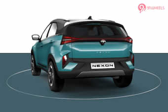 Tata Nexon Left Rear Three Quarter Tata Nexon Left Rear Three Quarter