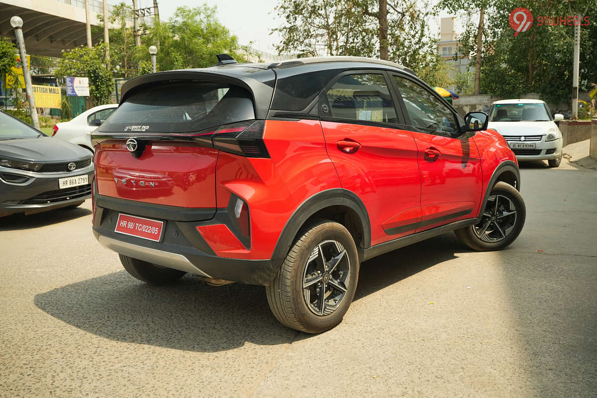 Tata Nexon Right Rear Three Quarter