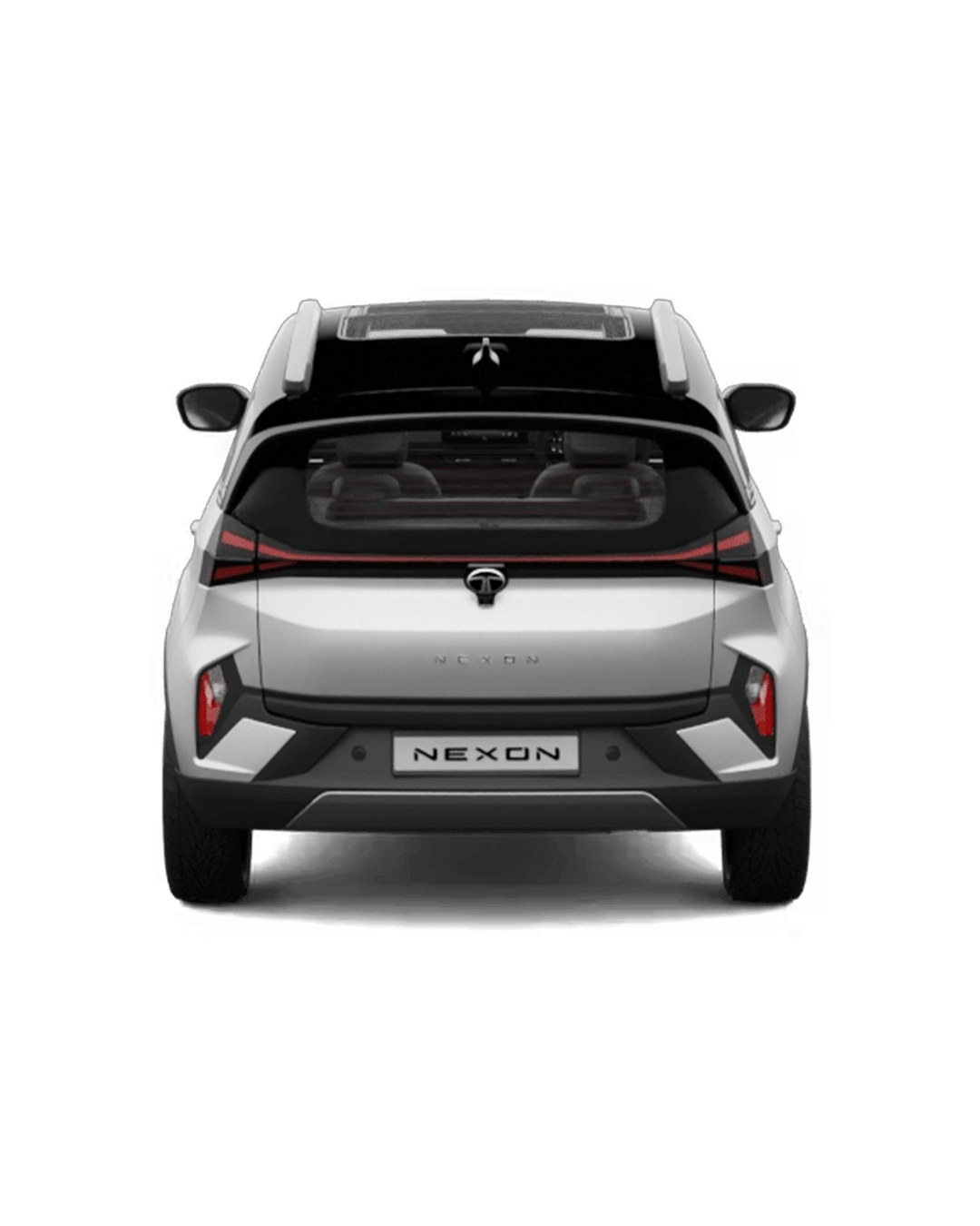 Tata Nexon Rear View Tata Nexon Rear View