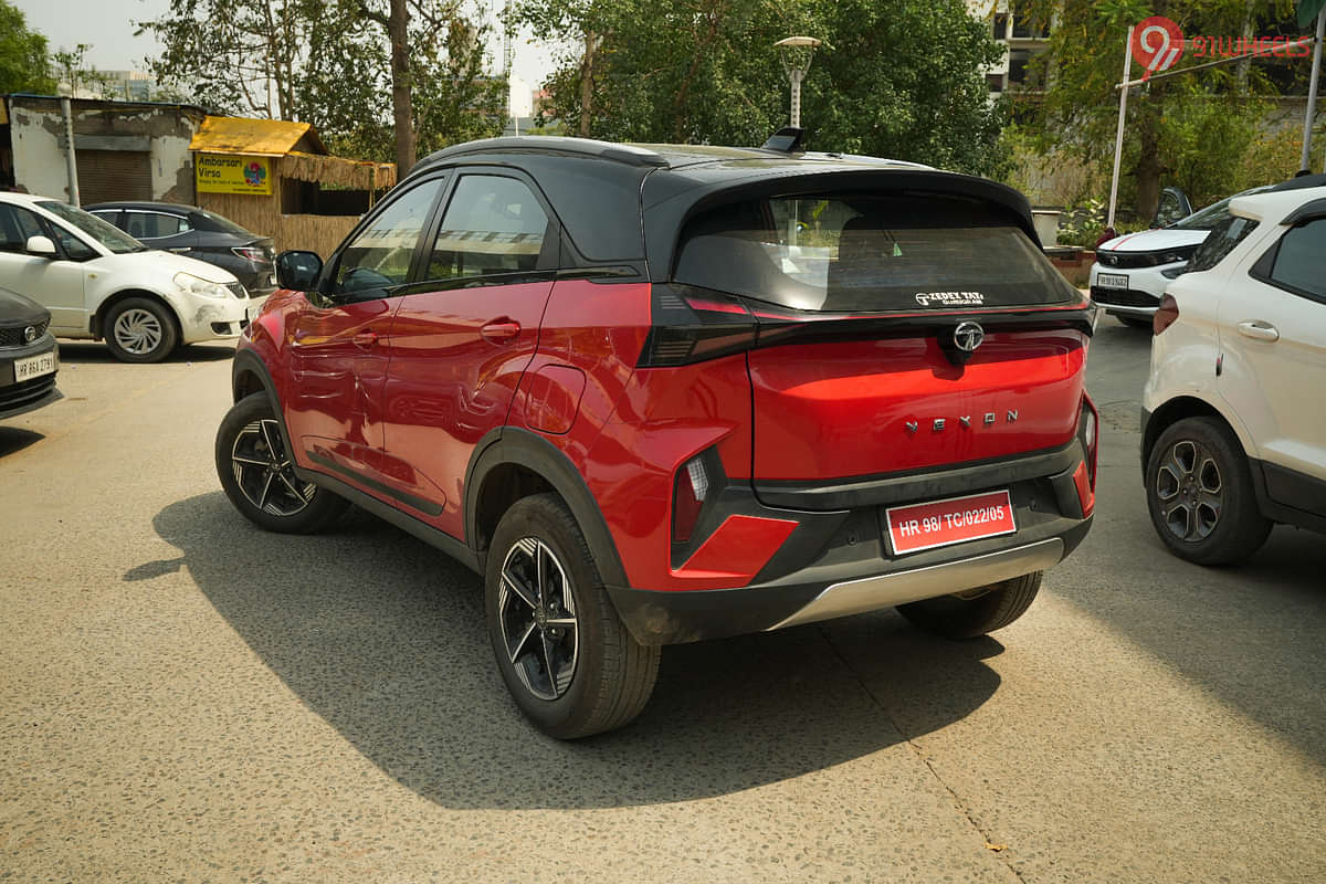 Tata Nexon Left Rear Three Quarter