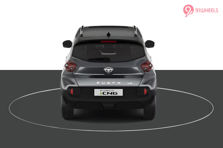 Tata Punch CNG Rear View
