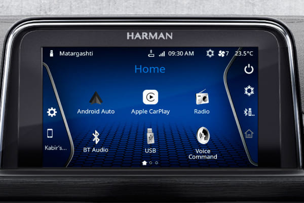 Tata Punch CNG Infotainment System