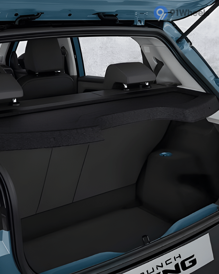 Tata Punch CNG Open Boot/Trunk