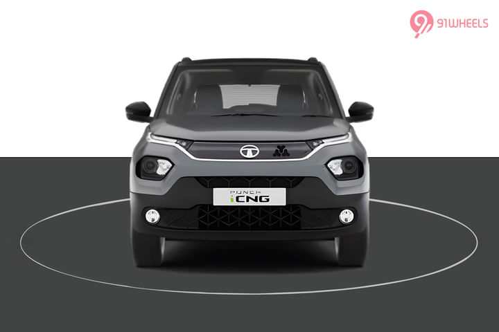 Tata Punch CNG Front View
