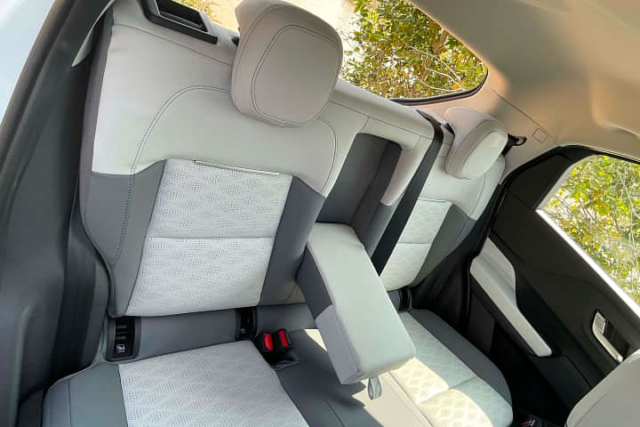 Tata Punch EV Rear Seats