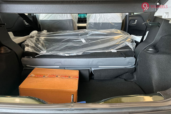 Tata Punch EV Bootspace Rear Seat Folded