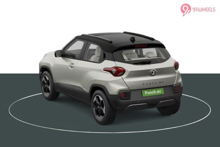 Tata Punch EV Left Rear Three Quarter