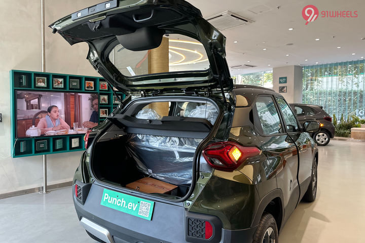 Tata Punch EV Open Boot/Trunk