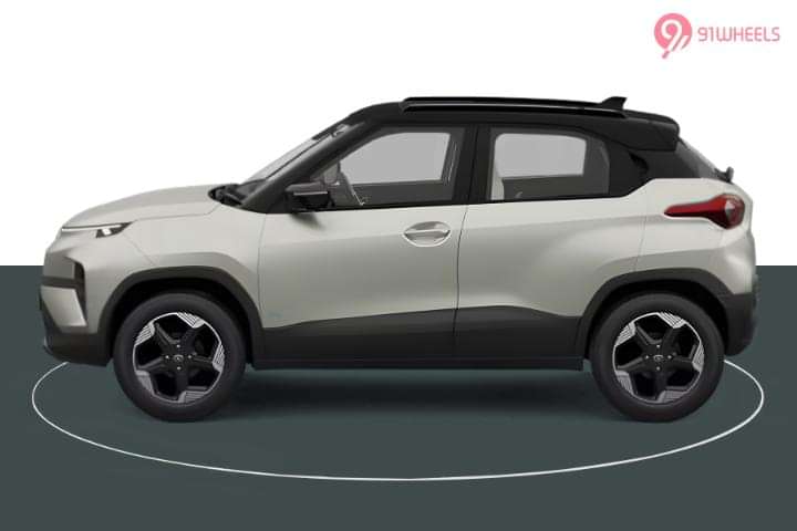 Tata Punch EV Left Side View
