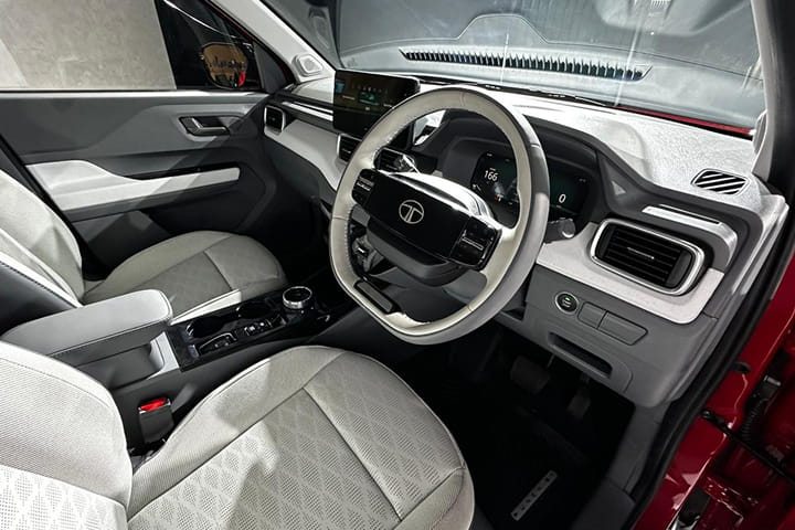 Tata Punch EV Dashboard