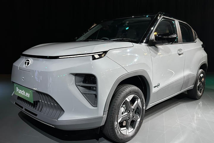 Tata Punch EV Left Front Three Quarter