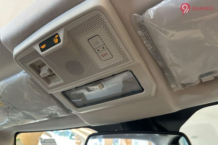 Tata Punch EV Roof Mounted Controls/Sunroof & Cabin Light Controls