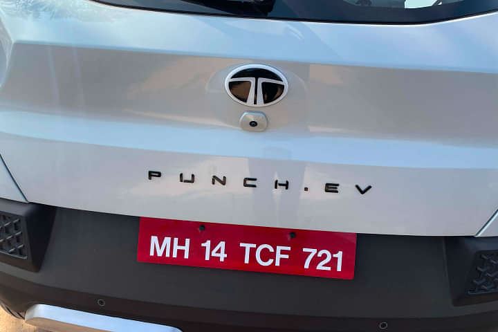 Tata Punch EV Rear Badge