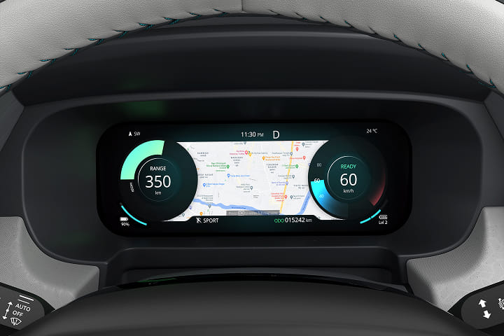 Tata Punch EV Instrument Cluster