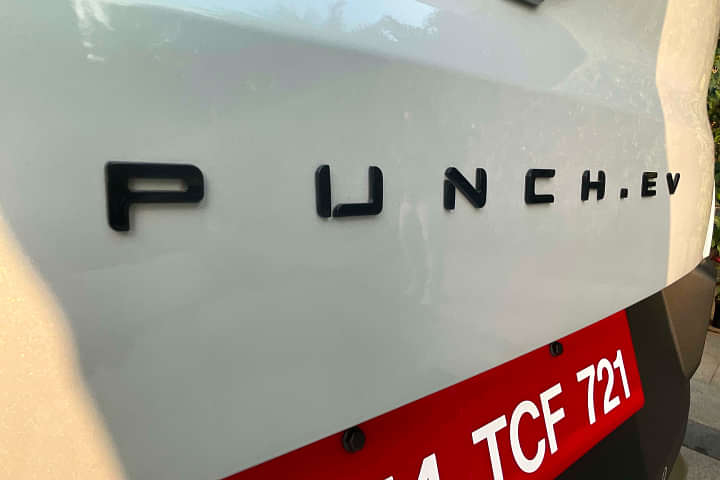 Tata Punch EV Rear Badge