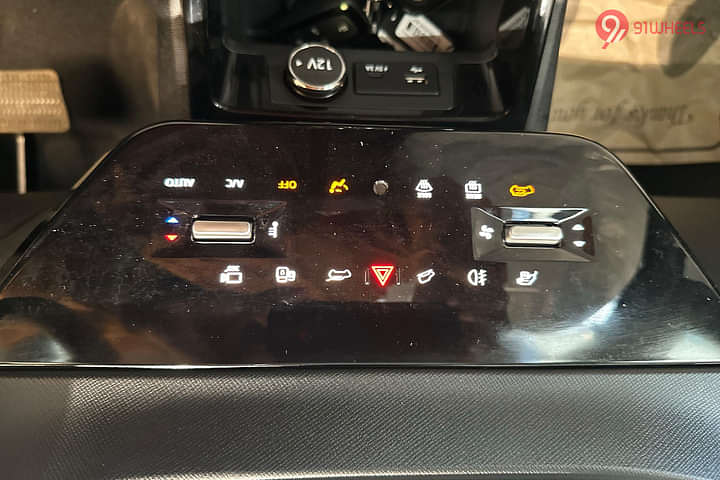 Tata Punch EV AC Controls