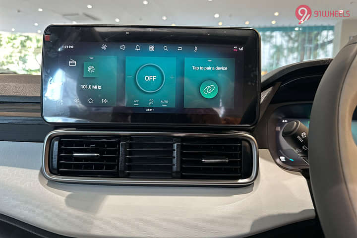 Tata Punch EV Infotainment System