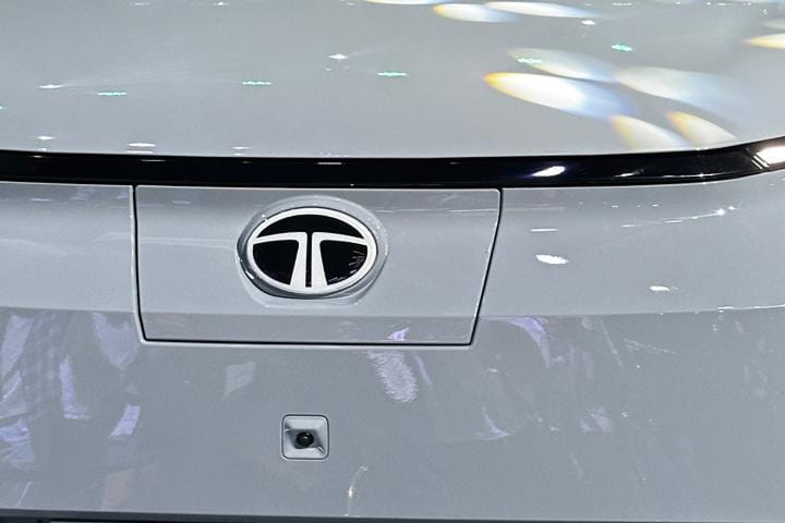 Tata Punch EV front badge
