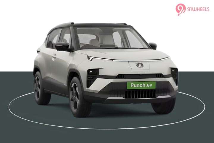 Tata Punch EV Right Front Three Quarter