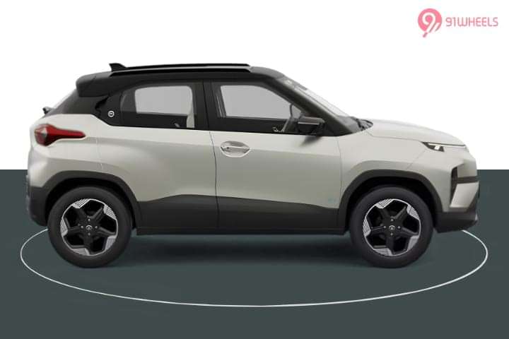 Tata Punch EV Right Side View