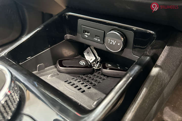 Tata Punch EV USB Port/Power Socket/Wireless Charging