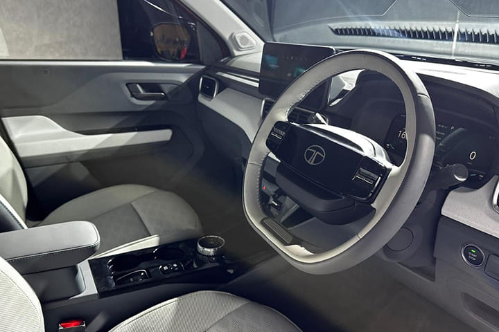 Tata Punch EV Engine Start Button