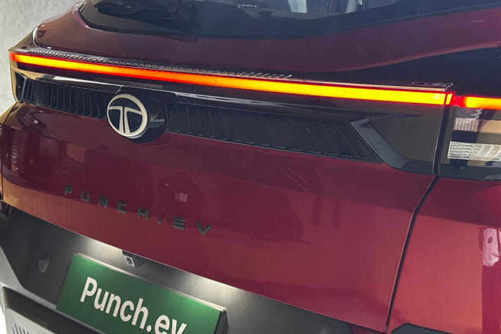 Tata Punch EV Rear Badge