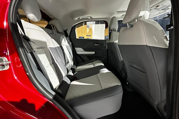 Tata Punch EV Rear Seats