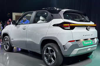 Tata Punch EV Left Rear Three Quarter