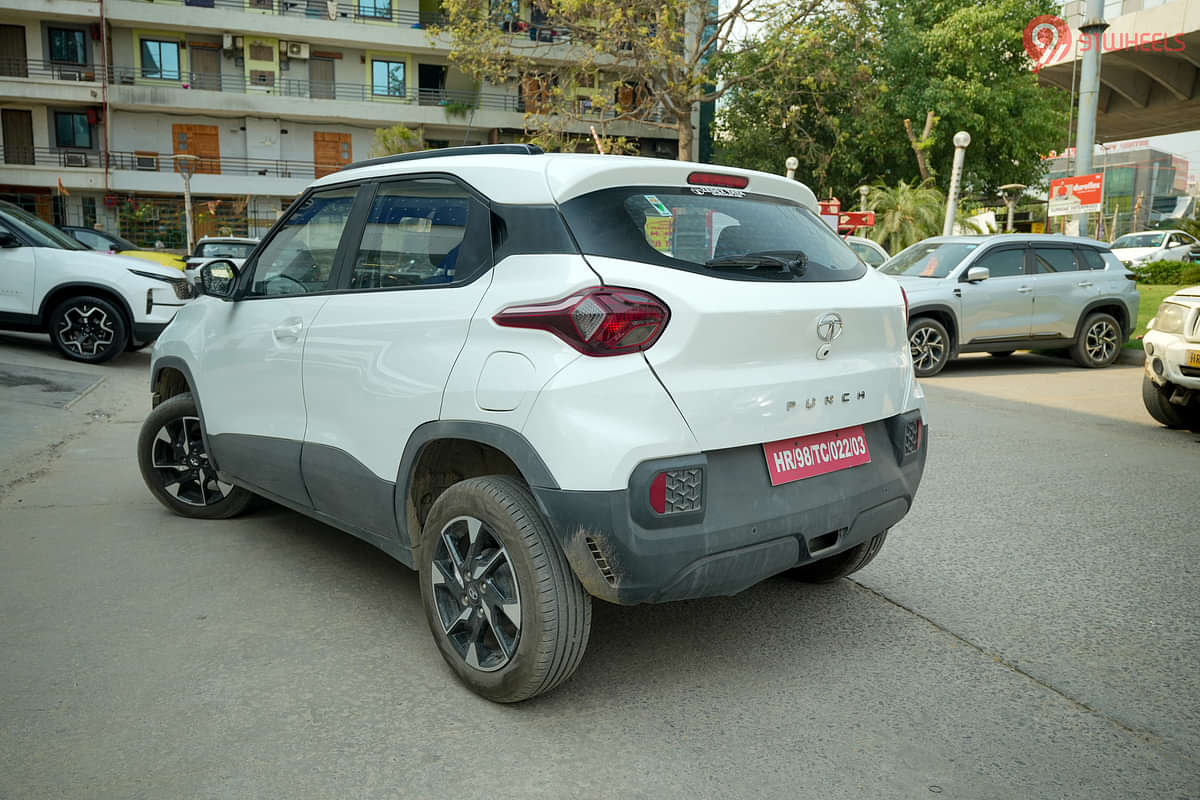 Tata Punch Left Rear Three Quarter