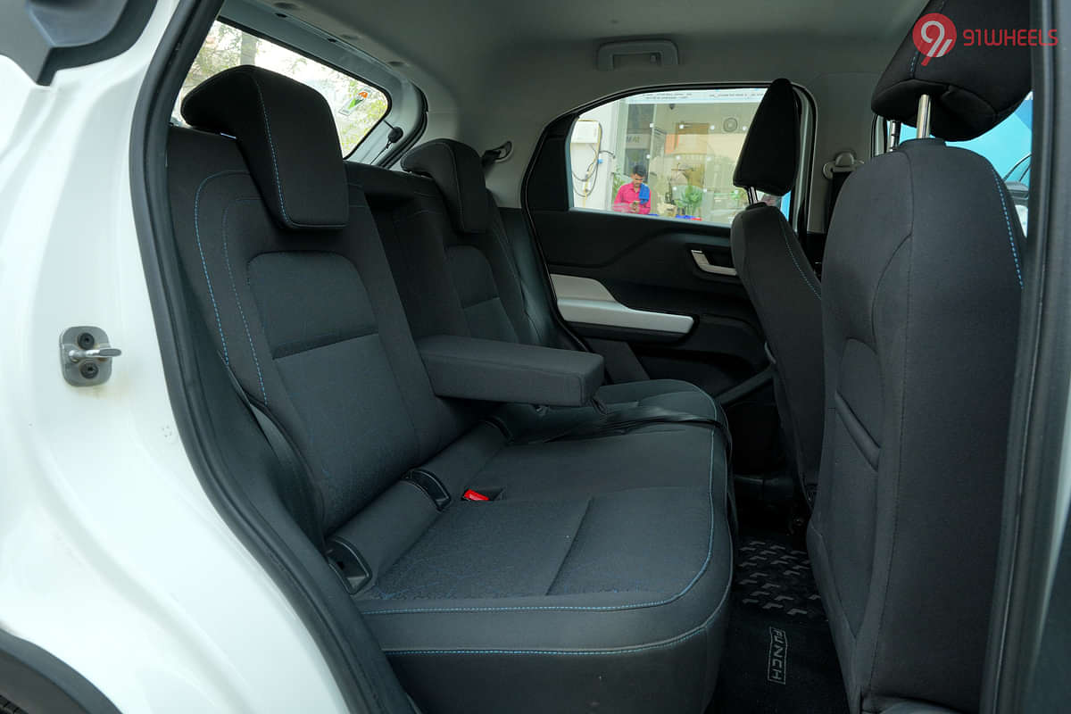 Tata Punch Rear Seats