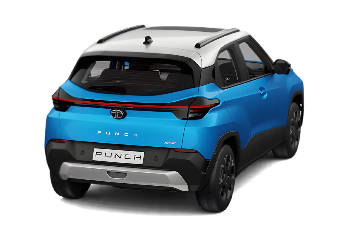 Tata Punch Right Rear Three Quarter Tata Punch Right Rear Three Quarter