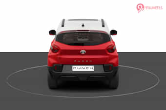 Tata Punch Rear View Tata Punch Rear View