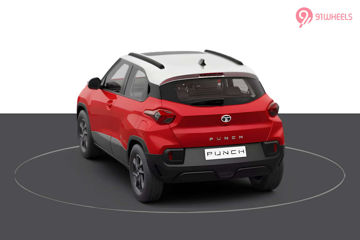 Tata Punch Left Rear Three Quarter