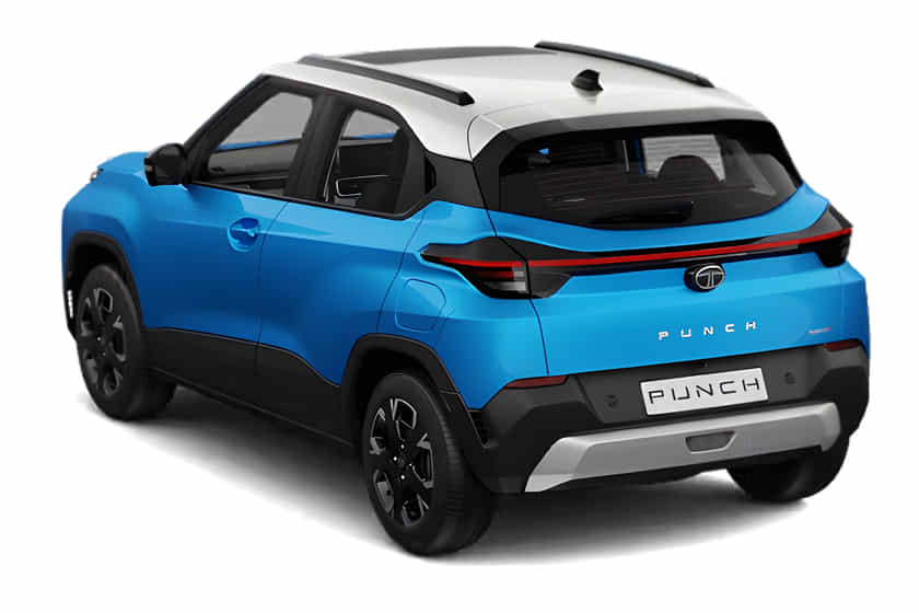 Tata Punch Left Rear Three Quarter