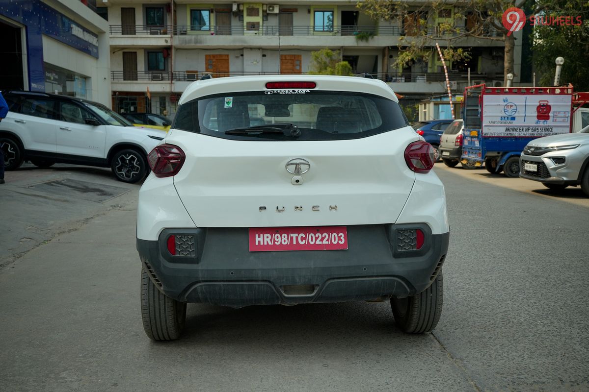 Punch Rear Look Tata Punch Price 2024 | Car Images, Reviews, Mileage
