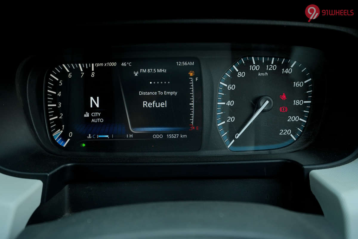 Tata Punch Instrument Cluster