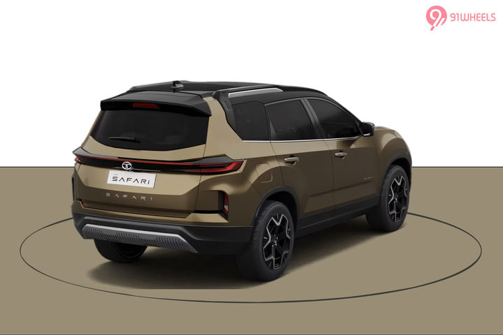 Tata Safari Right Rear Three Quarter