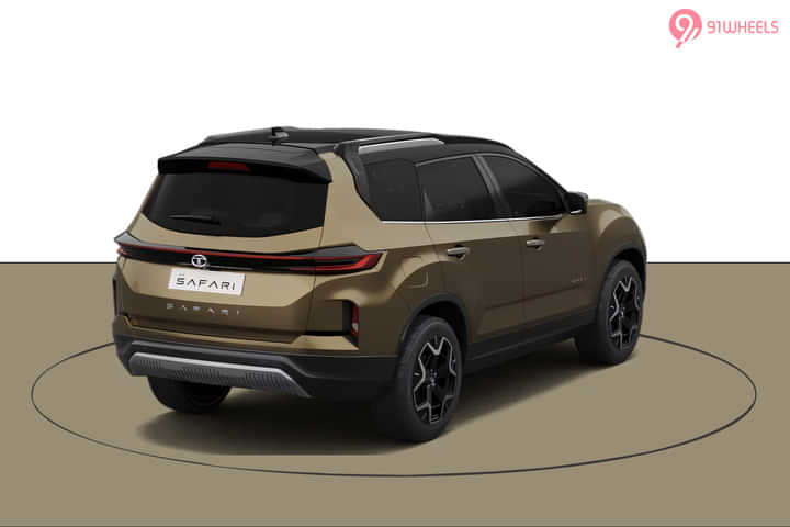 Tata Safari Right Rear Three Quarter Tata Safari Right Rear Three Quarter