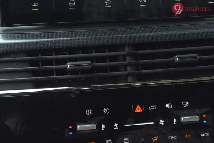 Tata Safari Dashboard Switches