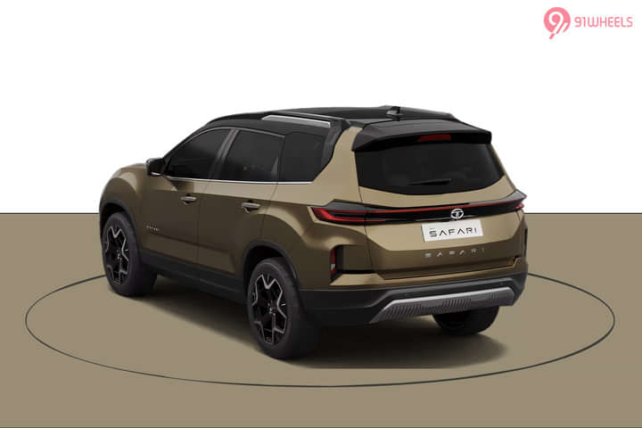 Tata Safari Left Rear Three Quarter