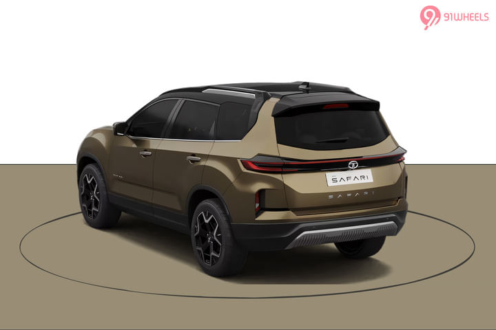 Tata Safari Left Rear Three Quarter