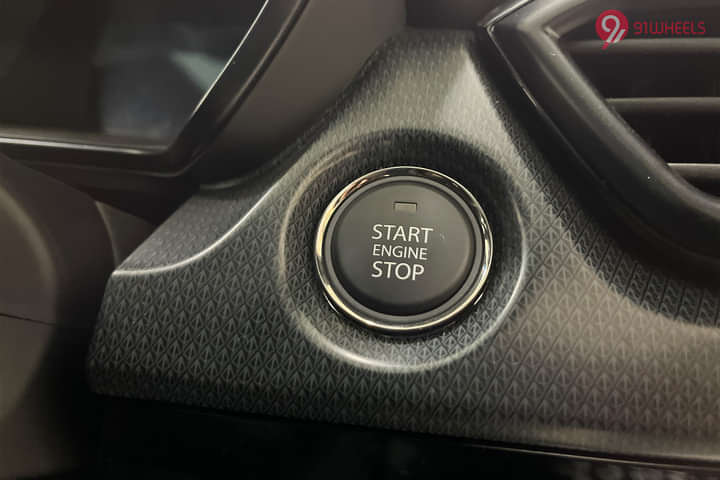 Tata Safari Engine Start Button