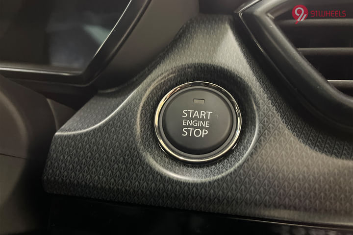 Tata Safari Engine Start Button