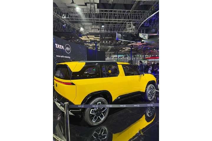 Tata Sierra Right Rear Three Quarter