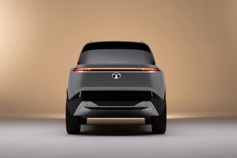 Tata Sierra Rear View Tata Sierra Rear View