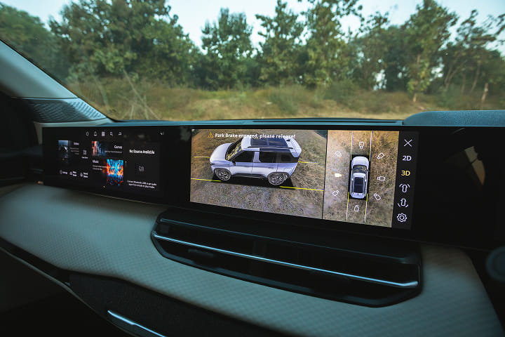 Tata Sierra Infotainment System