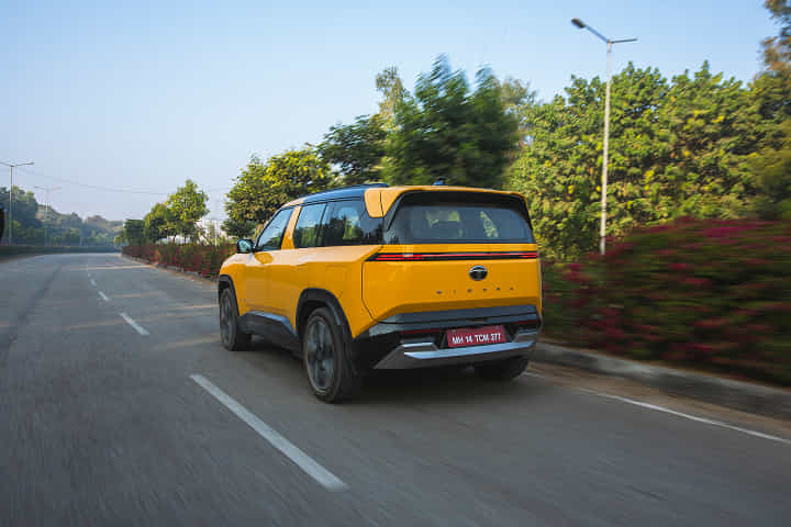 Tata Sierra Left Rear Three Quarter