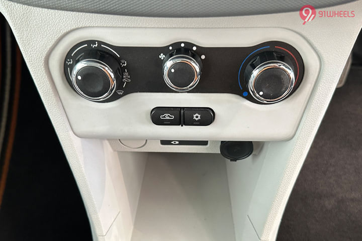 Tata Tiago CNG AC Controls