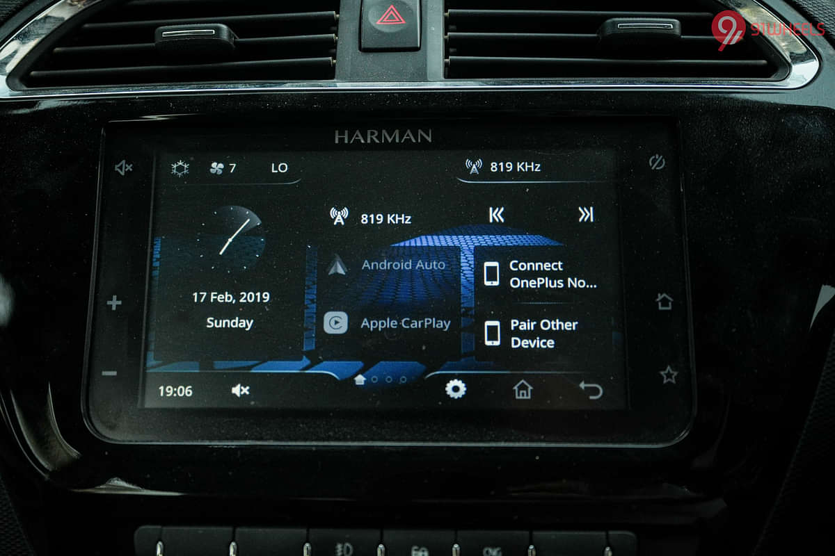 Tata Tiago CNG Infotainment System